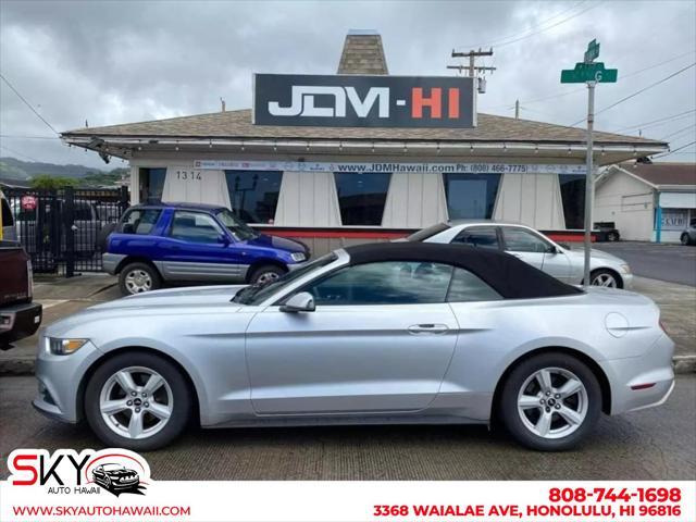 used 2015 Ford Mustang car, priced at $13,495