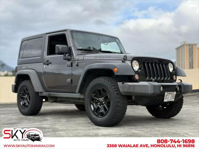 used 2016 Jeep Wrangler car, priced at $21,495