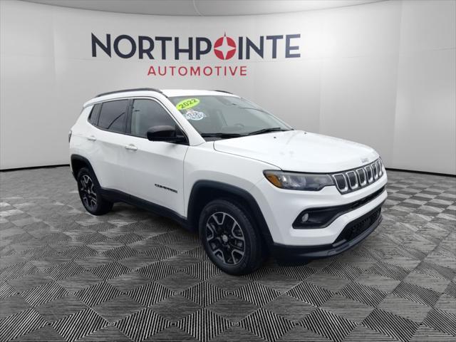 used 2022 Jeep Compass car, priced at $21,500