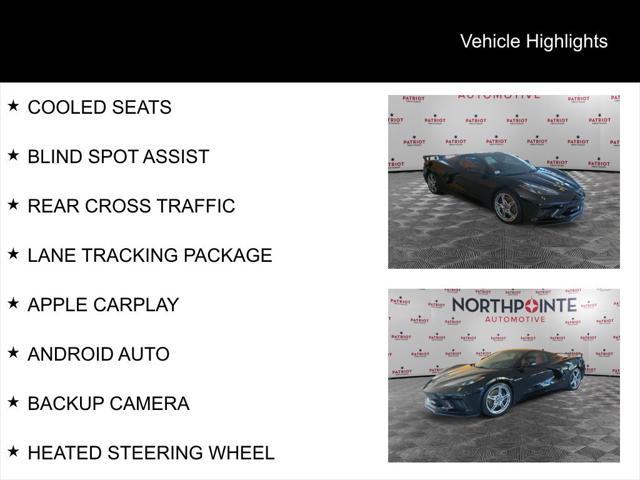 used 2022 Chevrolet Corvette car, priced at $71,900