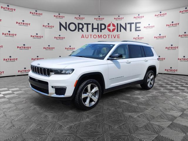 used 2021 Jeep Grand Cherokee L car, priced at $28,447