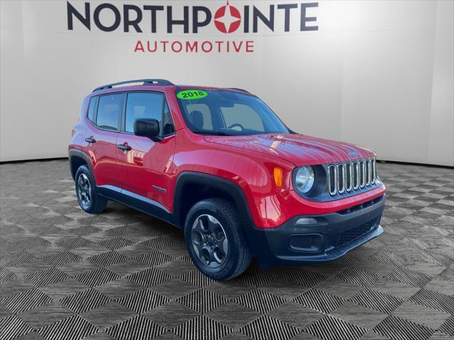 used 2018 Jeep Renegade car, priced at $15,800