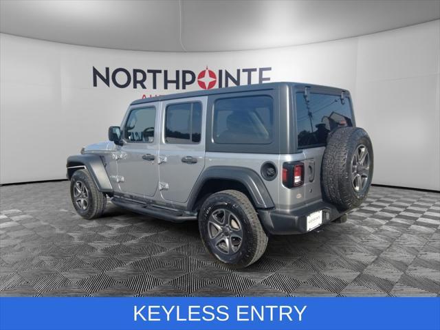 used 2018 Jeep Wrangler Unlimited car, priced at $24,600