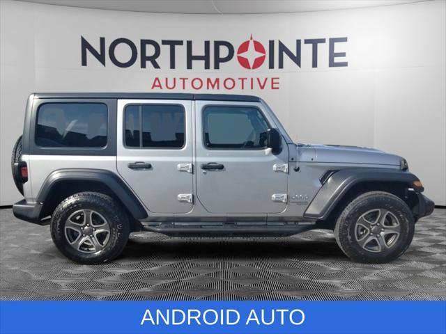 used 2018 Jeep Wrangler Unlimited car, priced at $23,600