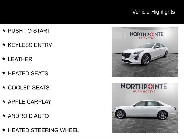 used 2019 Cadillac CT6 car, priced at $32,400