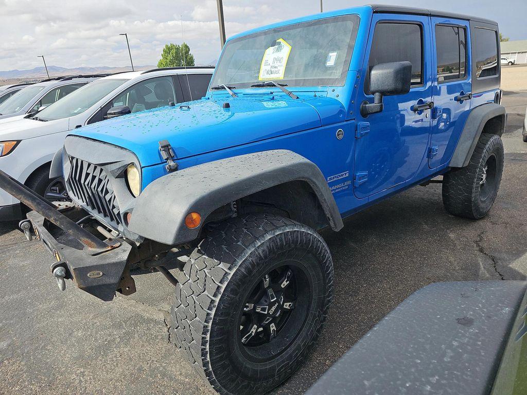 used 2012 Jeep Wrangler Unlimited car, priced at $11,490