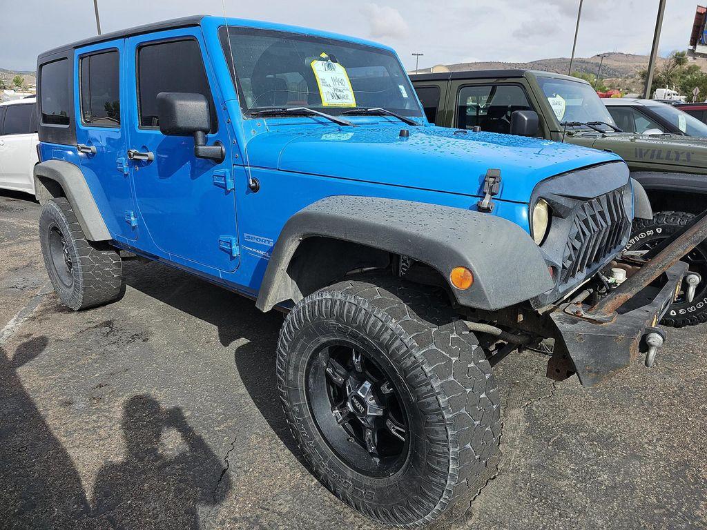 used 2012 Jeep Wrangler Unlimited car, priced at $11,490