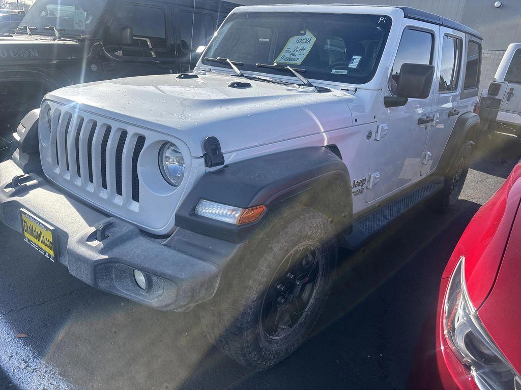 used 2020 Jeep Wrangler Unlimited car, priced at $24,999