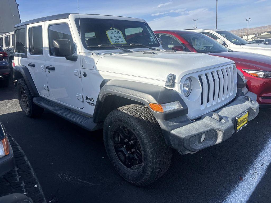 used 2020 Jeep Wrangler Unlimited car, priced at $24,999