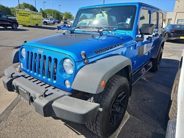 used 2015 Jeep Wrangler Unlimited car, priced at $15,990