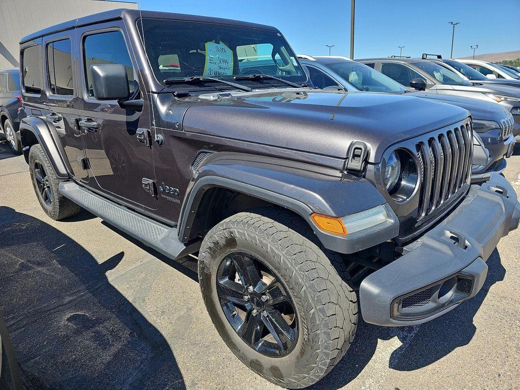 used 2020 Jeep Wrangler Unlimited car, priced at $30,999