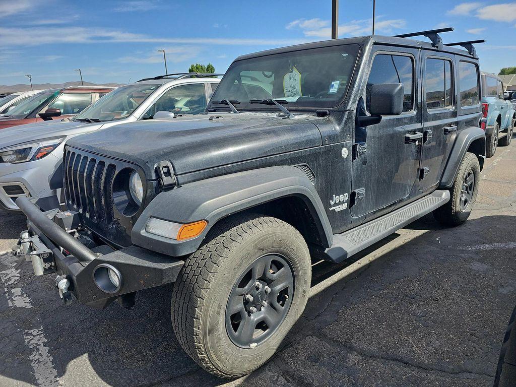 used 2018 Jeep Wrangler Unlimited car, priced at $21,499
