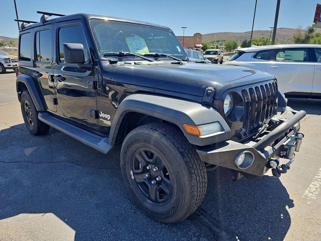 used 2018 Jeep Wrangler Unlimited car, priced at $21,499