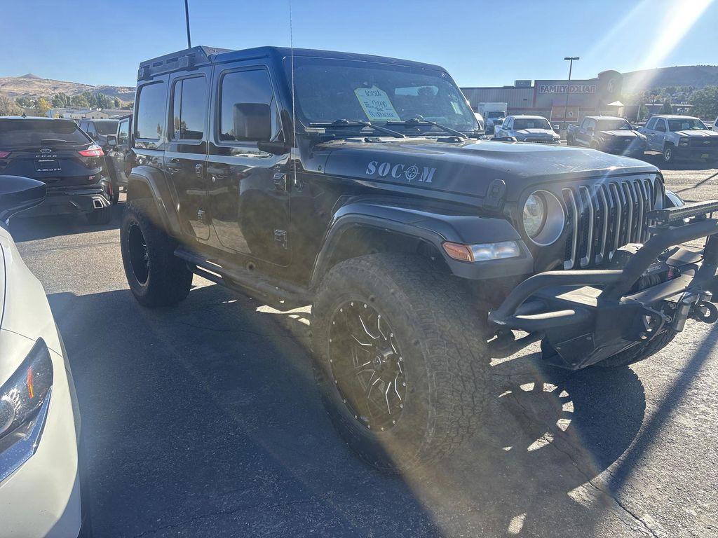 used 2018 Jeep Wrangler Unlimited car, priced at $24,990