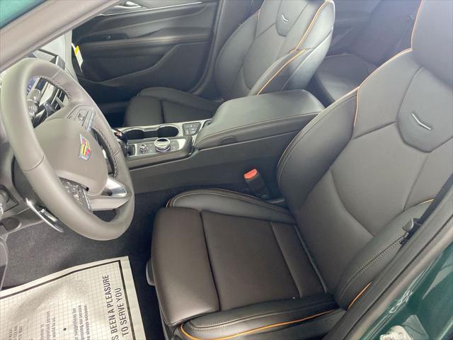 new 2025 Cadillac CT4-V car, priced at $57,760