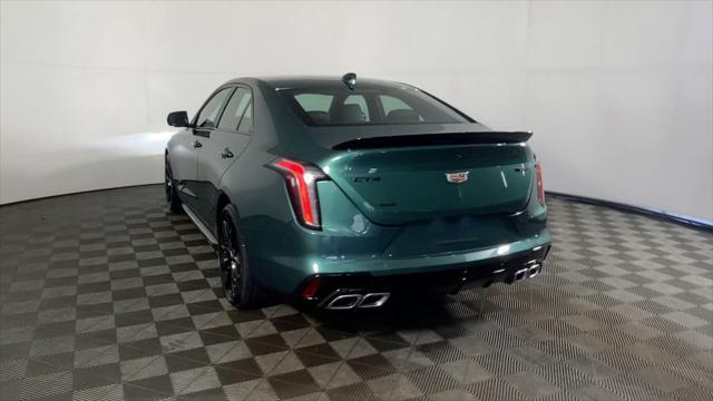 new 2025 Cadillac CT4-V car, priced at $57,760