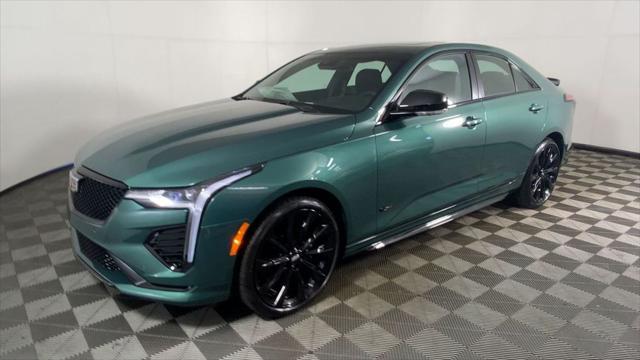new 2025 Cadillac CT4-V car, priced at $57,760