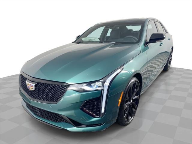 new 2025 Cadillac CT4-V car, priced at $57,760