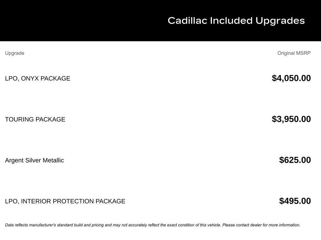 new 2026 Cadillac Escalade car, priced at $118,360