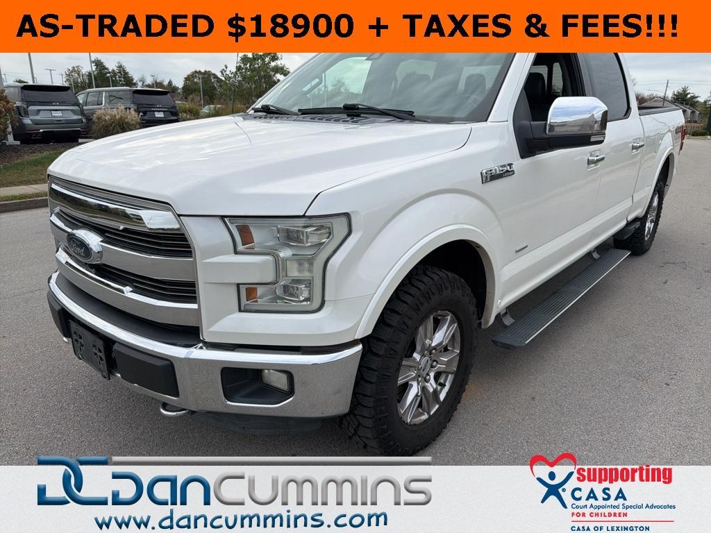 used 2015 Ford F-150 car, priced at $18,900