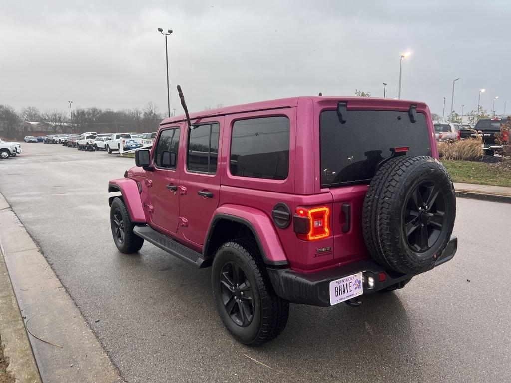 used 2021 Jeep Wrangler Unlimited car, priced at $36,987