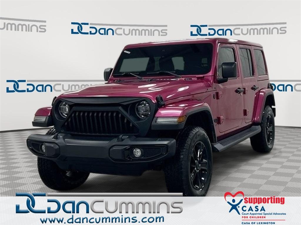 used 2021 Jeep Wrangler Unlimited car, priced at $36,987