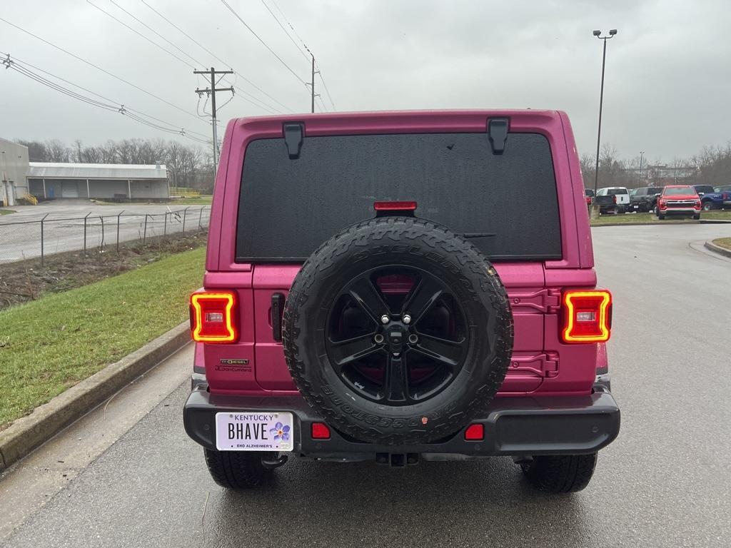 used 2021 Jeep Wrangler Unlimited car, priced at $36,987