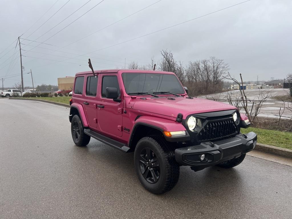 used 2021 Jeep Wrangler Unlimited car, priced at $36,987