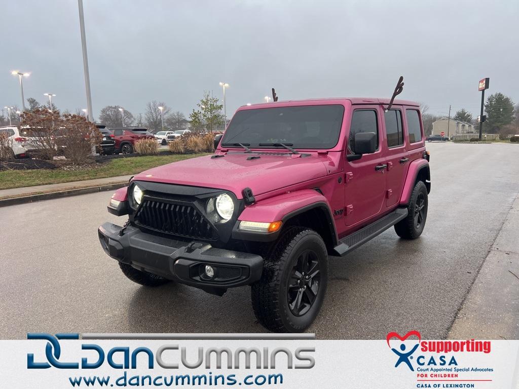 used 2021 Jeep Wrangler Unlimited car, priced at $36,987