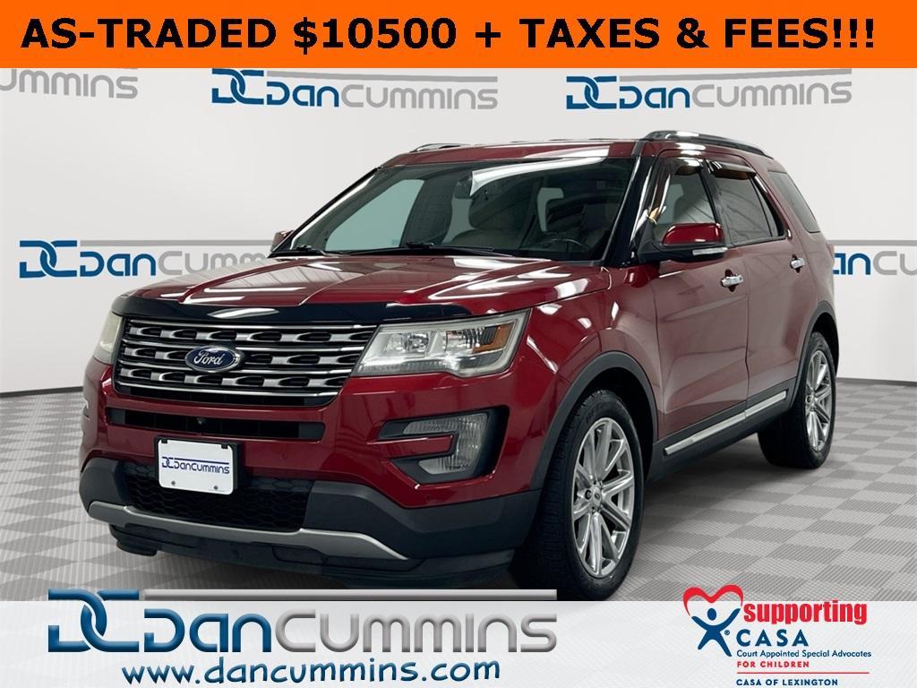 used 2017 Ford Explorer car, priced at $10,500