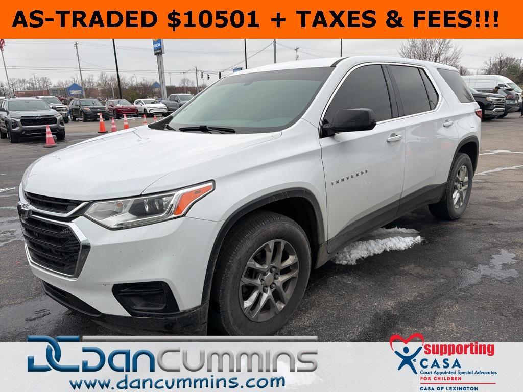 used 2019 Chevrolet Traverse car, priced at $10,501