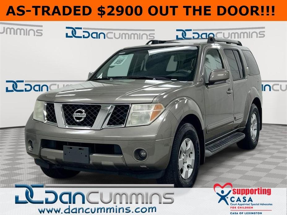 used 2005 Nissan Pathfinder car, priced at $2,900