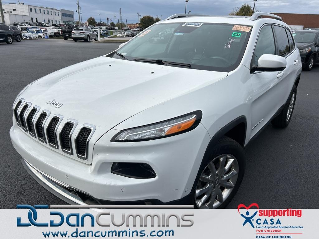 used 2017 Jeep Cherokee car