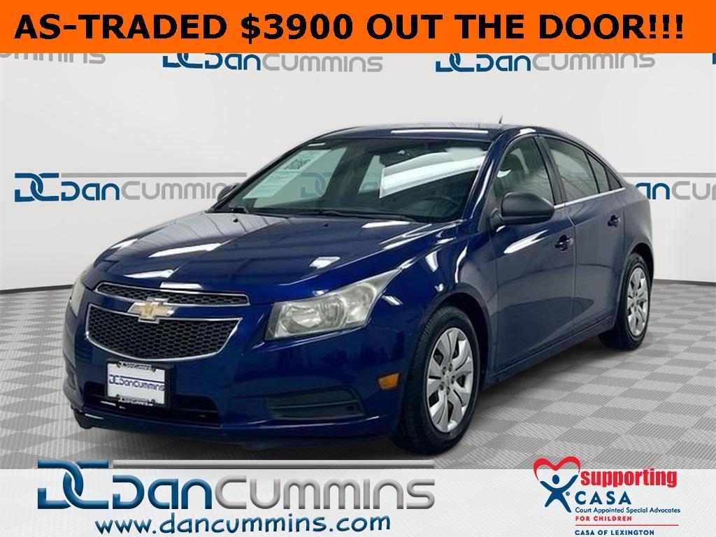 used 2012 Chevrolet Cruze car, priced at $3,900