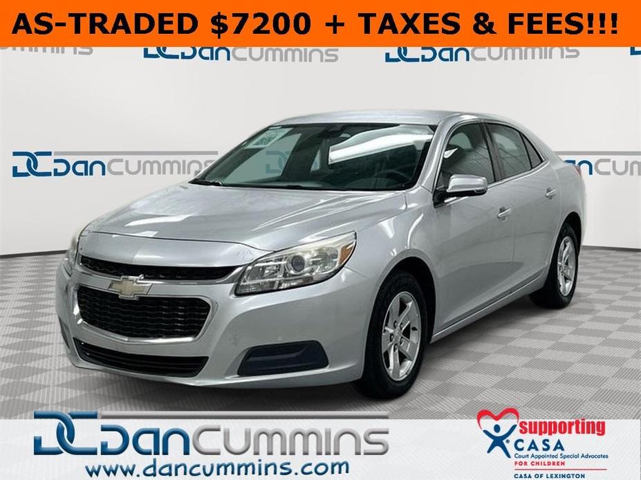 used 2016 Chevrolet Malibu Limited car, priced at $7,200