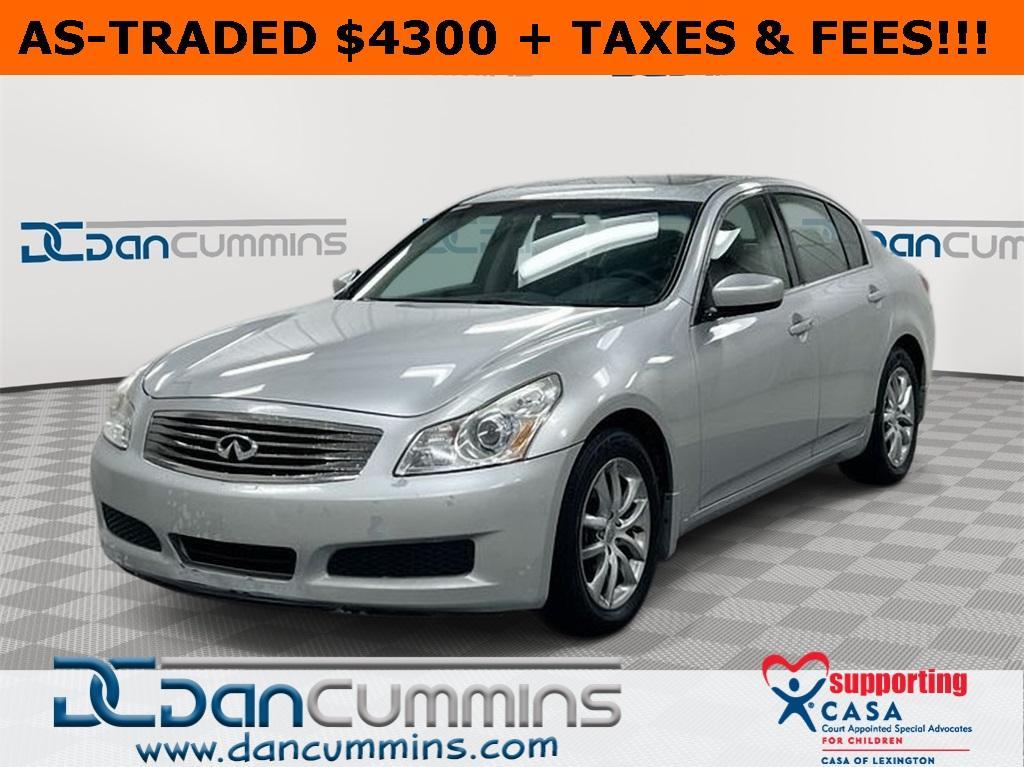 used 2009 INFINITI G37x car, priced at $4,300