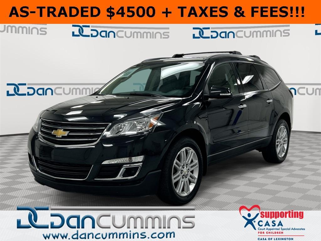 used 2015 Chevrolet Traverse car, priced at $4,500