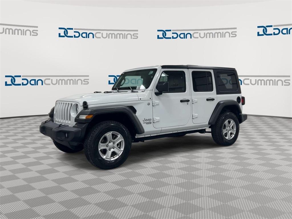 used 2019 Jeep Wrangler Unlimited car, priced at $29,587