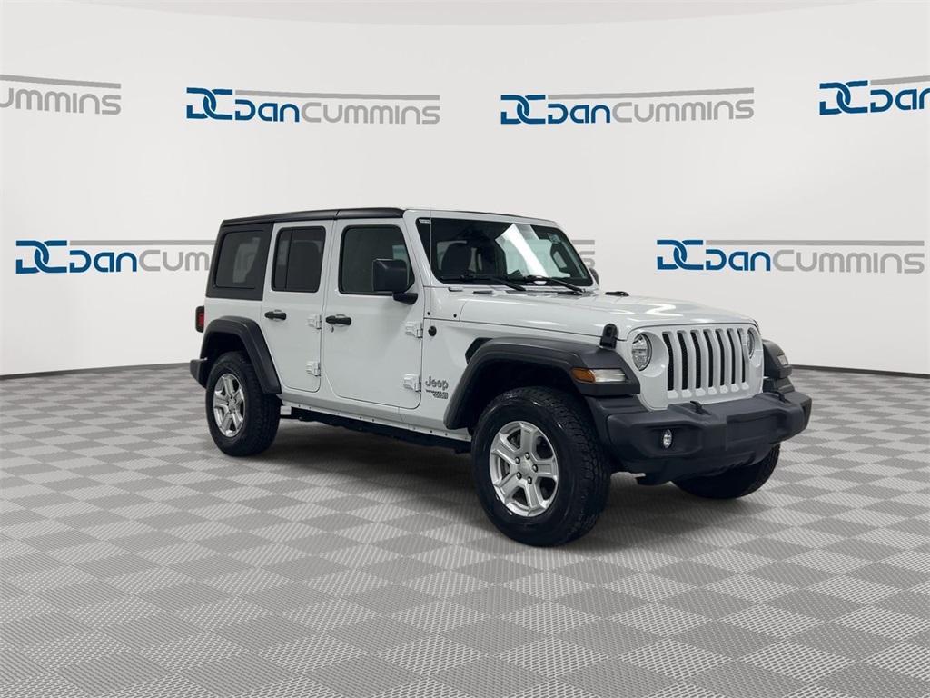 used 2019 Jeep Wrangler Unlimited car, priced at $29,587