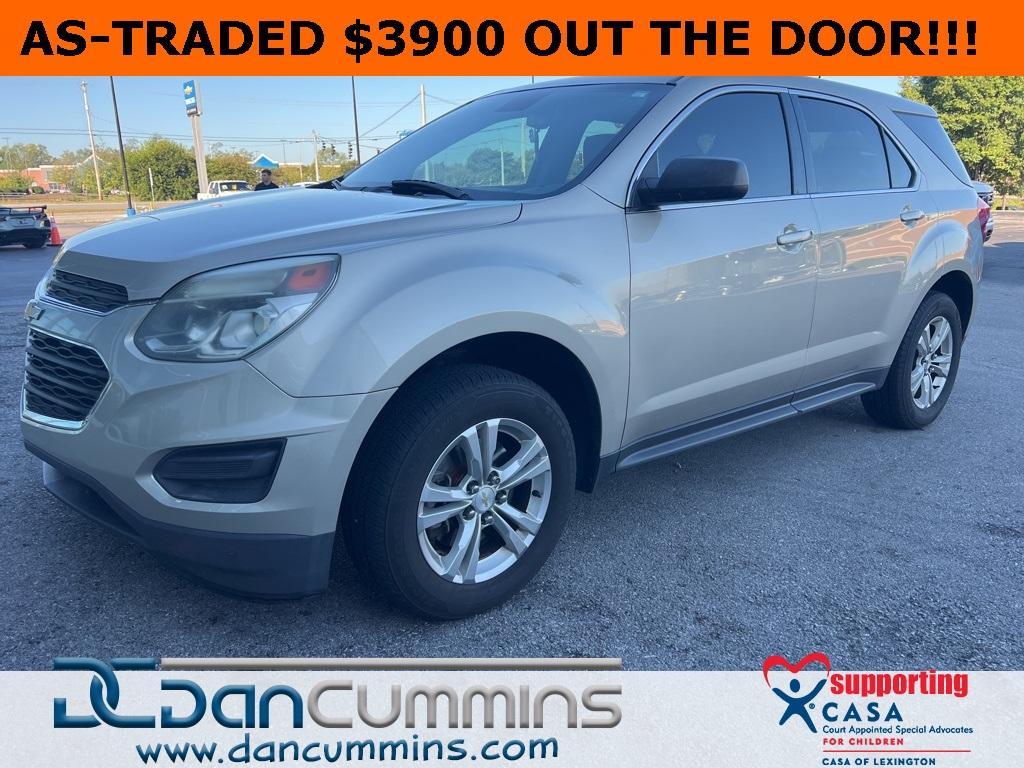 used 2016 Chevrolet Equinox car, priced at $3,900