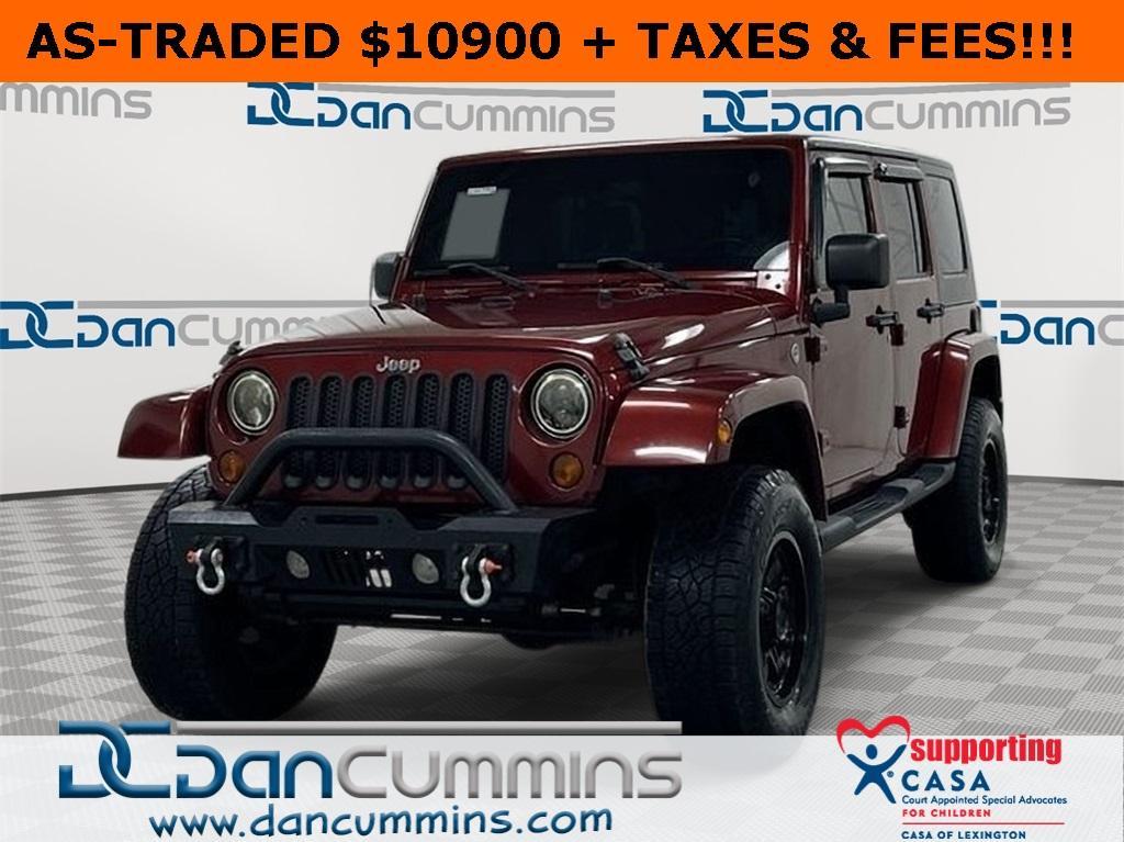 used 2010 Jeep Wrangler Unlimited car, priced at $10,900