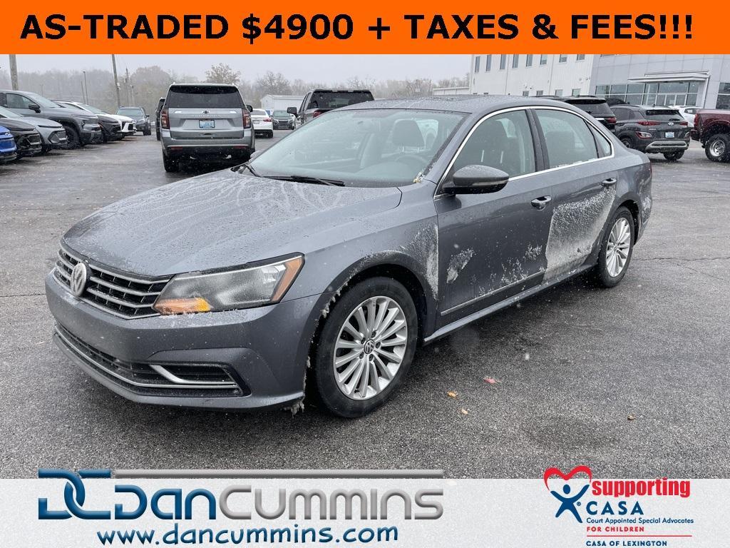 used 2016 Volkswagen Passat car, priced at $4,900