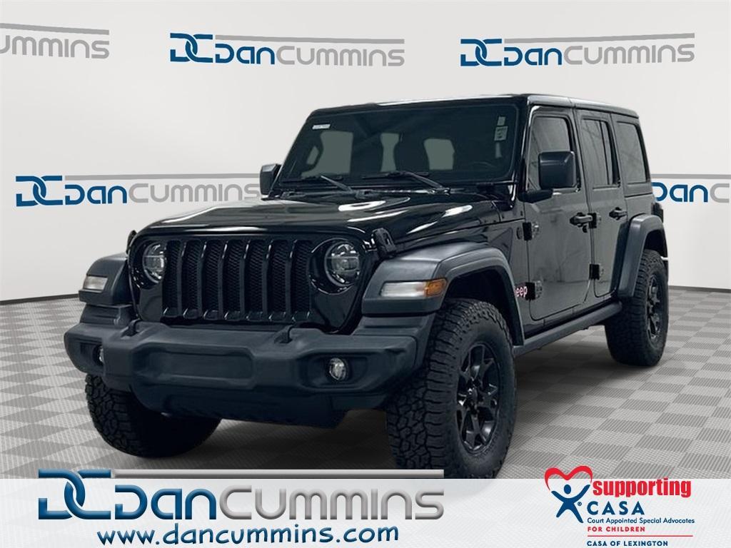 used 2020 Jeep Wrangler Unlimited car, priced at $28,387