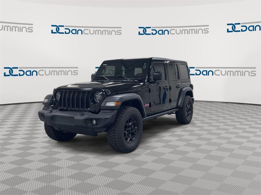 used 2020 Jeep Wrangler Unlimited car, priced at $28,387