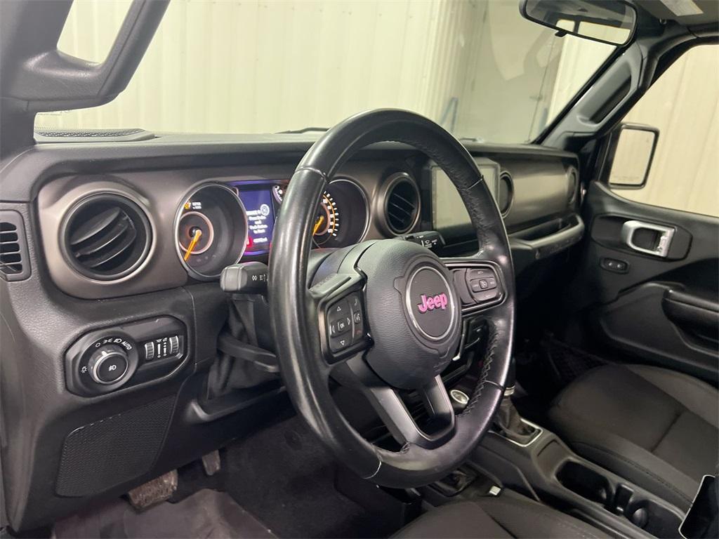 used 2020 Jeep Wrangler Unlimited car, priced at $28,387