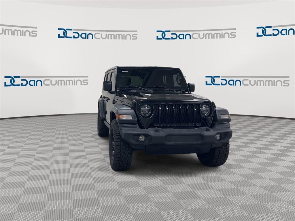 used 2020 Jeep Wrangler Unlimited car, priced at $28,387