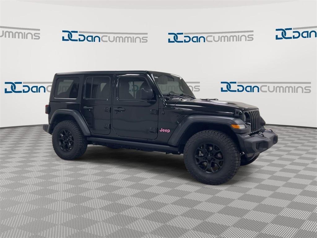 used 2020 Jeep Wrangler Unlimited car, priced at $28,387