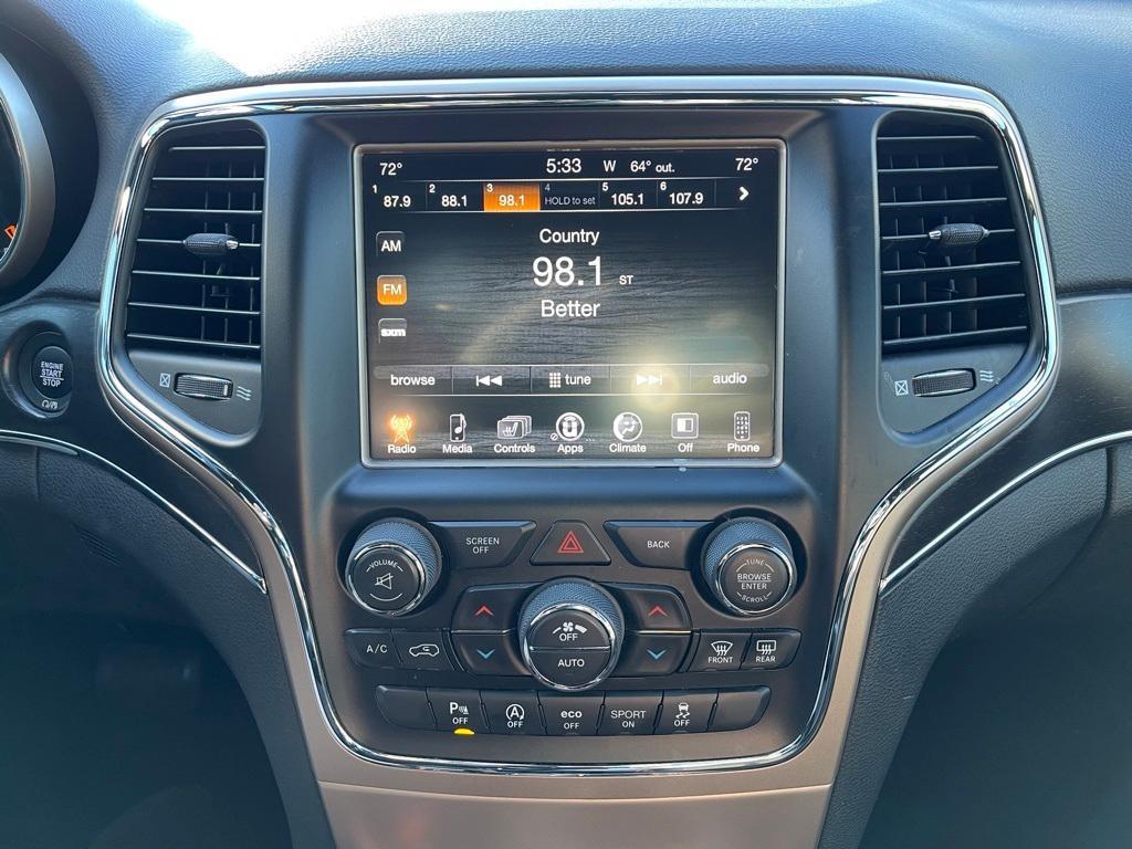 used 2017 Jeep Grand Cherokee car, priced at $14,387