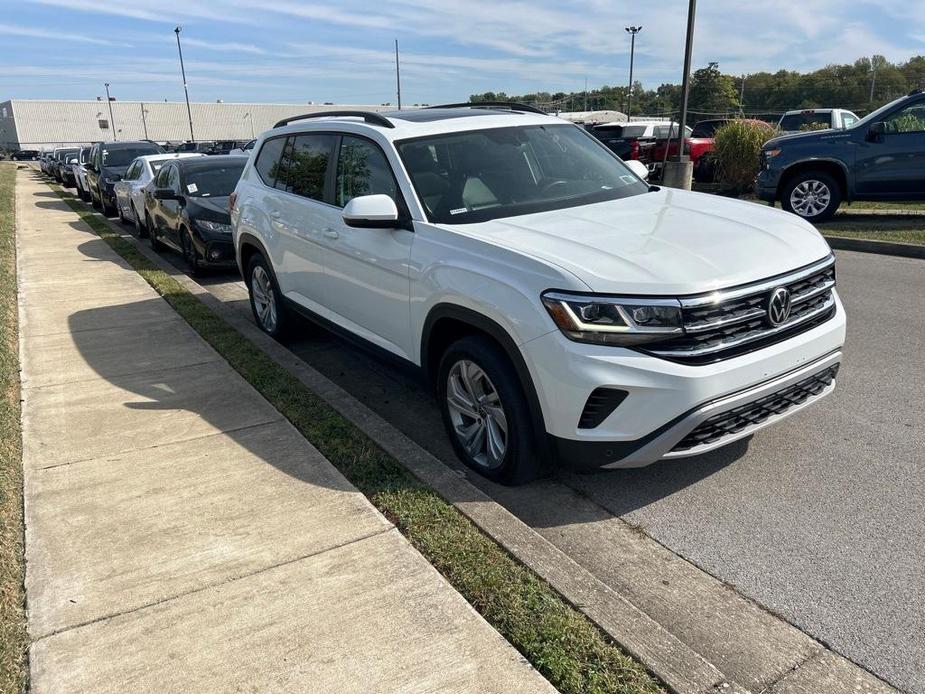 used 2021 Volkswagen Atlas car, priced at $26,987