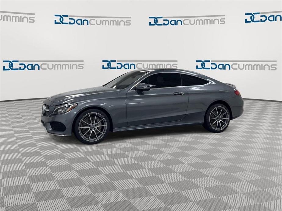 used 2017 Mercedes-Benz C-Class car, priced at $23,987